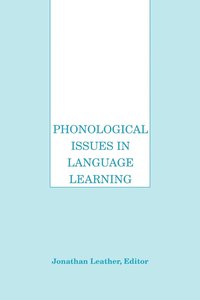 bokomslag Phonological Issues in Language Learning