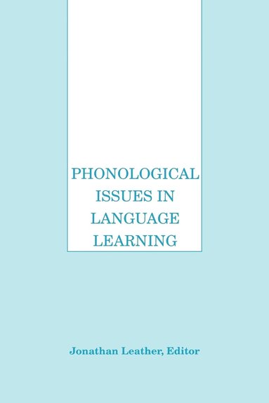 bokomslag Phonological Issues in Language Learning