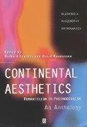 bokomslag Continental Aesthetics - Romanticism to Postmodernism - An Anthology