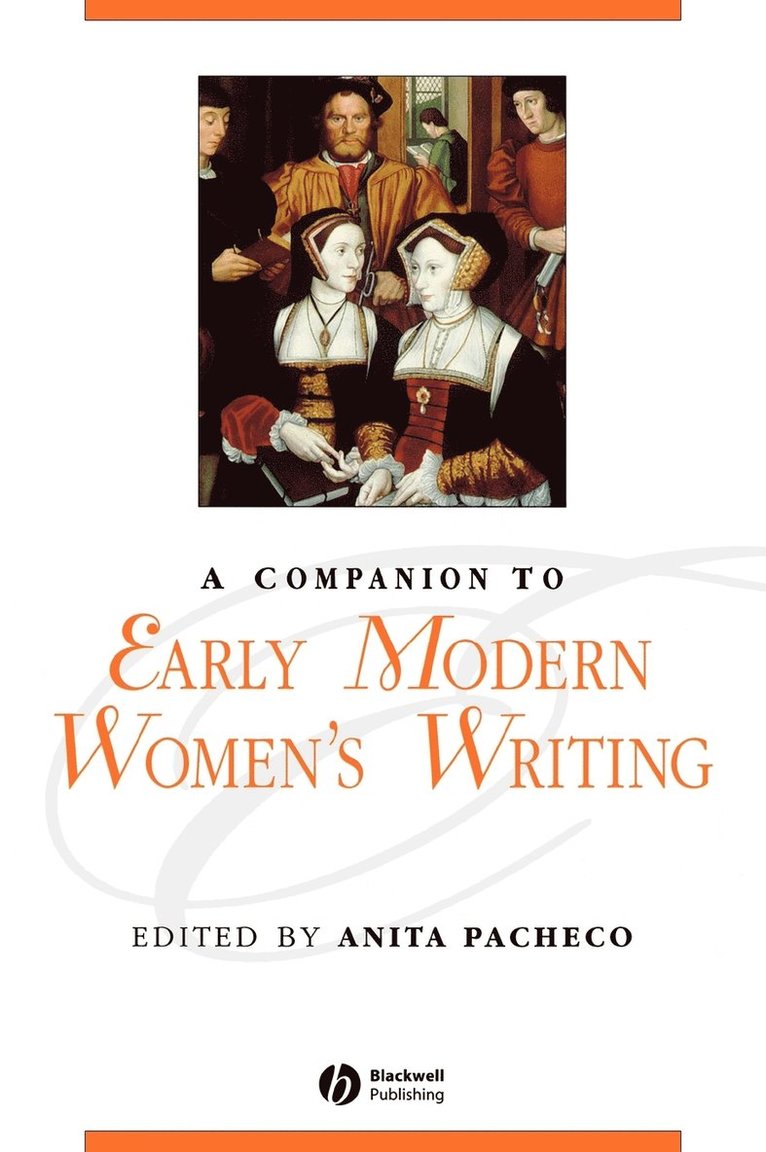 Pacheco, Anita Pacheco - Companion to Early Modern Women's Writing, Inbunden
