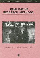 Darin Weinberg - Qualitative Research Methods, Häftad