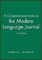 bokomslag A Comprehensive Index to the Modern Language Journal