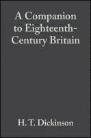 bokomslag A Companion to Eighteenth-Century Britain