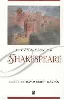 Kastan, David Scott Kastan - Companion to Shakespeare, Häftad