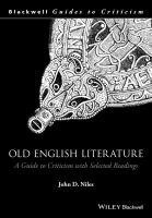 Old English Literature 1