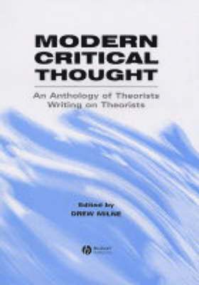 Drew Milne - Modern Critical Thought, Inbunden