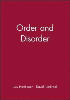 bokomslag Order and Disorder