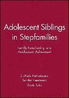 bokomslag Adolescent Siblings in Stepfamilies