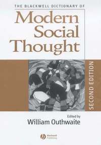bokomslag The Blackwell Dictionary of Modern Social Thought