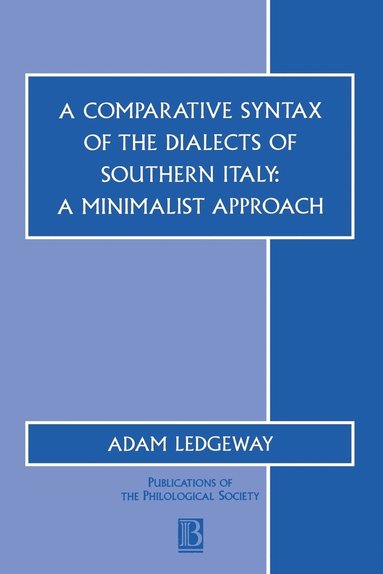bokomslag A Comparative Syntax of the Dialects of Southern Italy