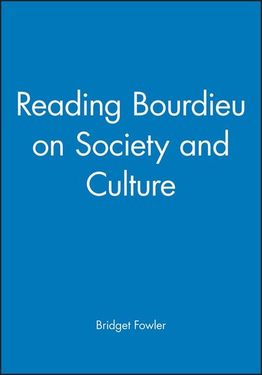 bokomslag Reading Bourdieu on Society and Culture