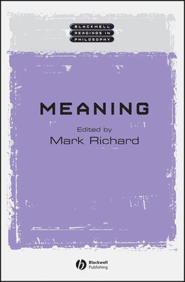 Richard, Mark Richard - Meaning, Inbunden