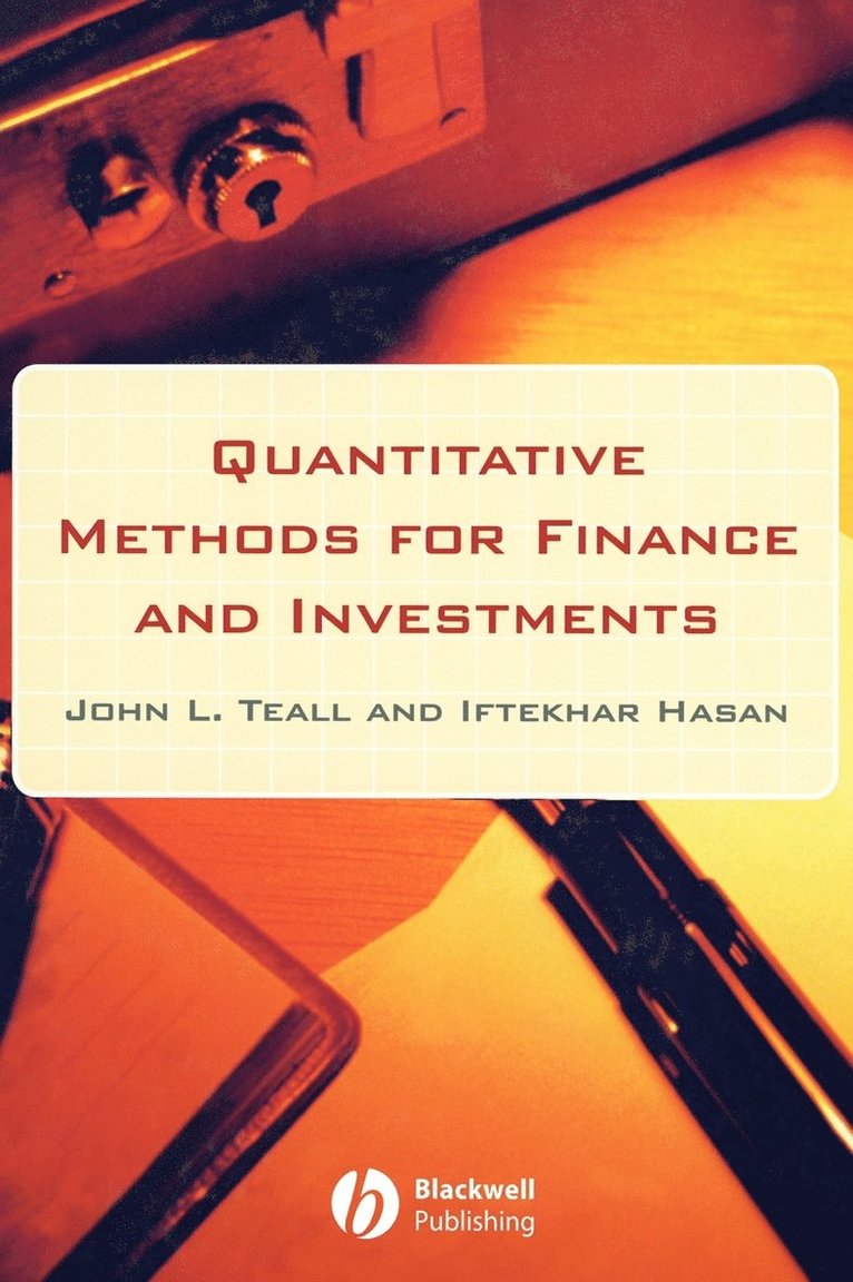 Quantitative Methods for Finance and Investments 1