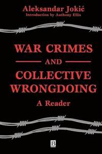 bokomslag War Crimes and Collective Wrongdoing