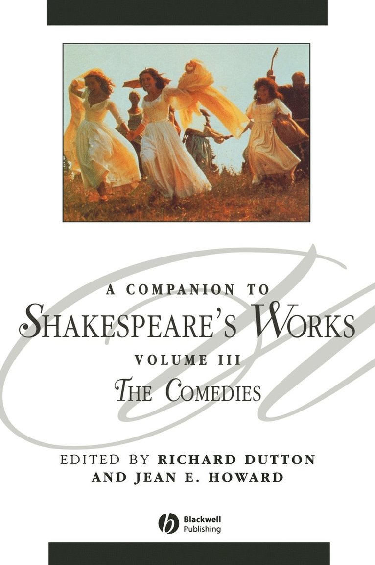 A Companion to Shakespeare's Works, Volume III 1