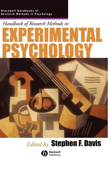 Davis, Stephen F. Davis - Handbook of Research Methods in Experimental Psychology, Inbunden