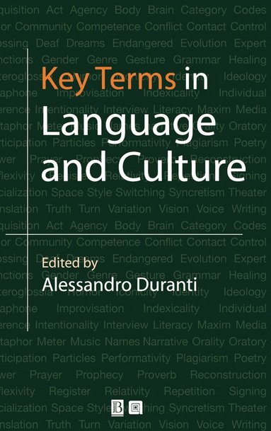 bokomslag Key Terms in Language and Culture