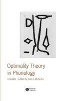 John J. McCarthy - Optimality Theory in Phonology, Inbunden