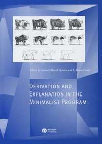 bokomslag Derivation and Explanation in the Minimalist Program