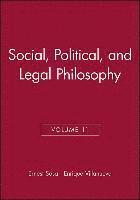 bokomslag Social, Political, and Legal Philosophy: Philosoph ical Issues volume 11