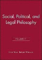 Ernest Sosa, Enrique Villanueva - Social, Political, and Legal Philosophy, Volume 11, Inbunden