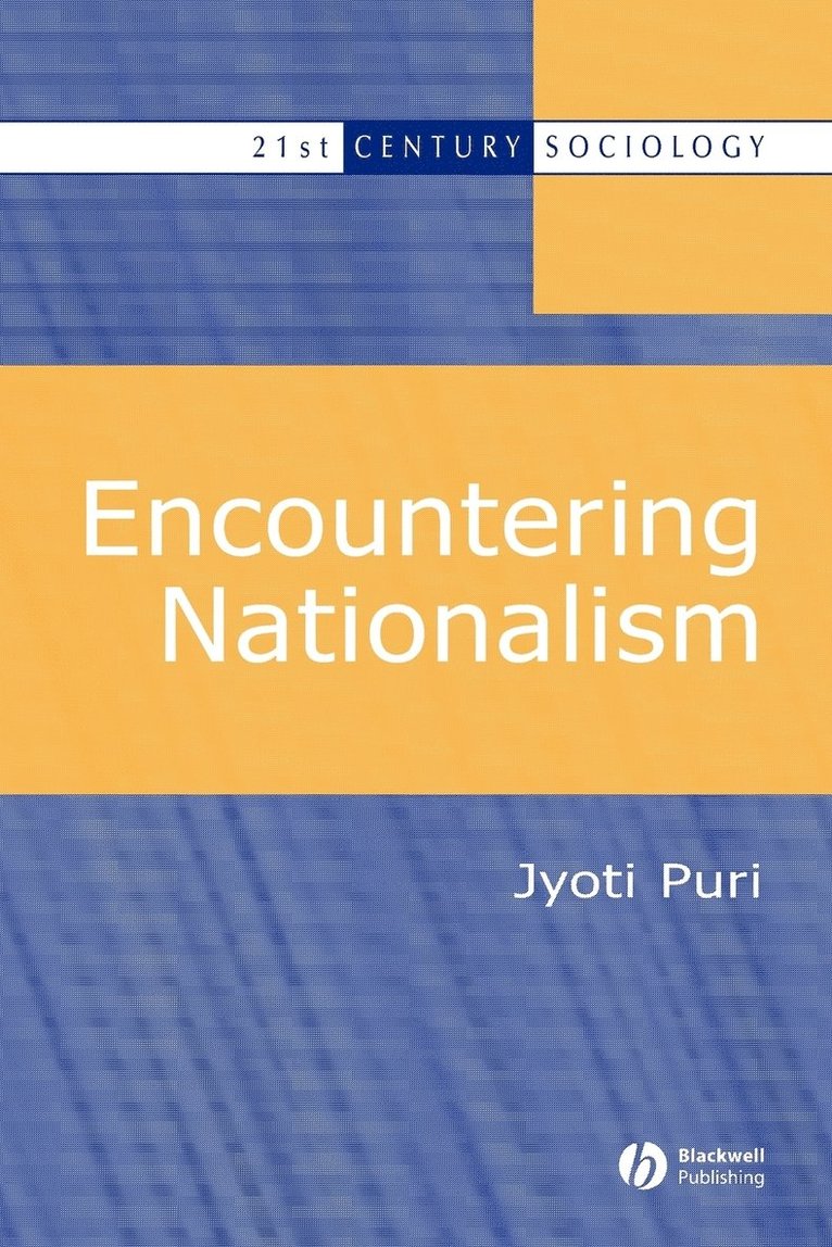 Jyoti Puri, Puri - Encountering Nationalism, Häftad