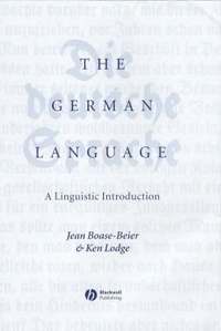 bokomslag The German Language