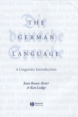 bokomslag The German Language