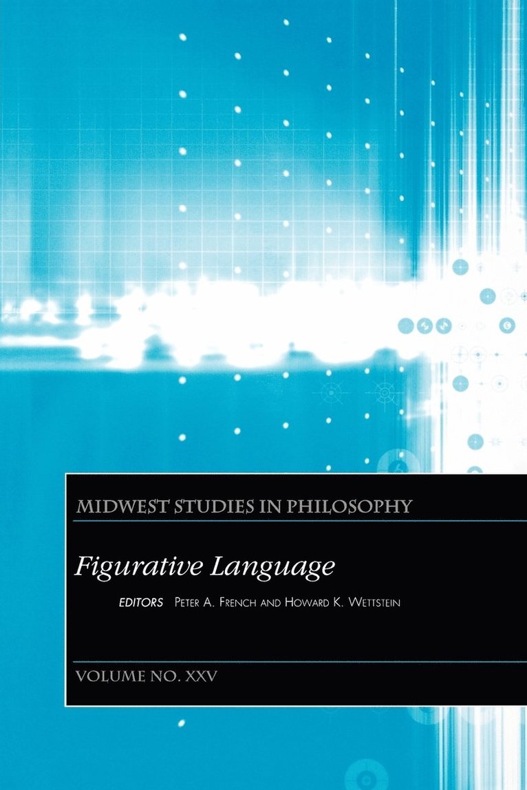 Figurative Language, Volume XXV 1