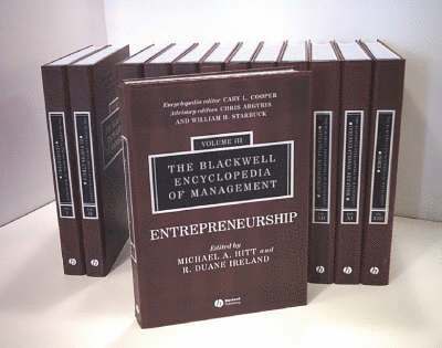 Editor:Chris Argyris, Editor:William Starbuck, Ed Cooper, Chris Argyris, William Starbuck, Cary Cooper - Blackwell Encyclopedia of Management, 12 Volume Set, Inbunden