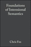 bokomslag Foundations of Intensional Semantics