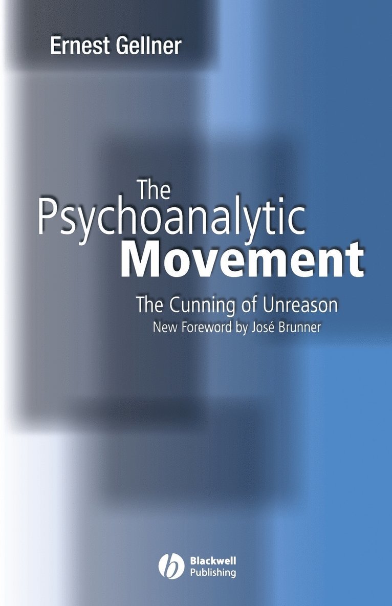 Ernest Gellner, Gellner - Psychoanalytic Movement, Häftad