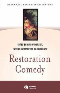 bokomslag Restoration Comedy
