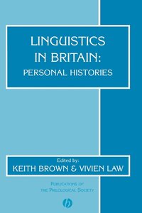 bokomslag Linguistics in Britain