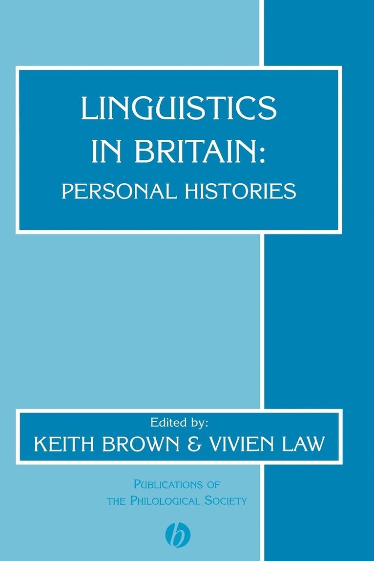 Linguistics in Britain 1