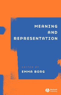 bokomslag Meaning and Representation