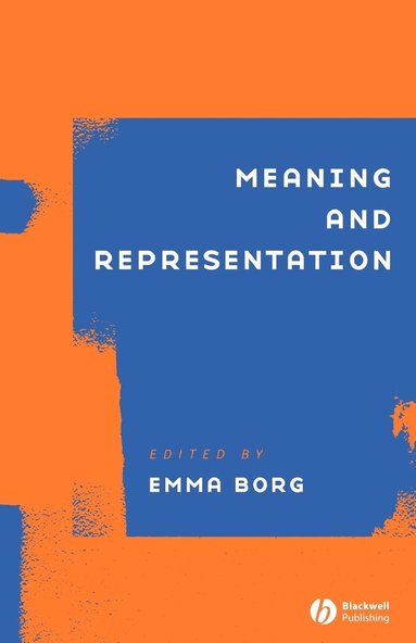 Borg, Emma Borg - Meaning and Representation, Häftad