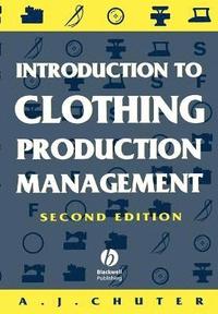 bokomslag Introduction to Clothing Production Management