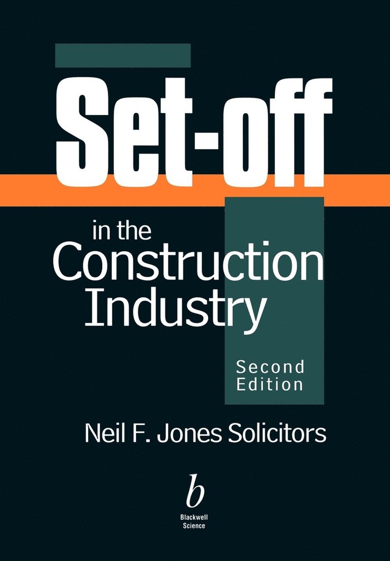 Set-off in the Construction Industry 1