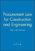 bokomslag Procurement Law for Construction and Engineering