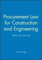 bokomslag Procurement Law for Construction and Engineering