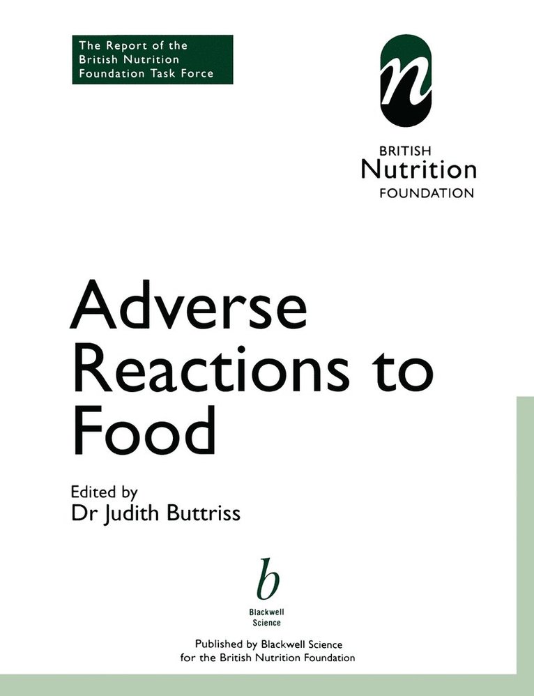 Adverse Reactions to Food 1