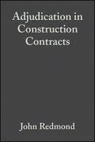 bokomslag Adjudication in Construction Contracts