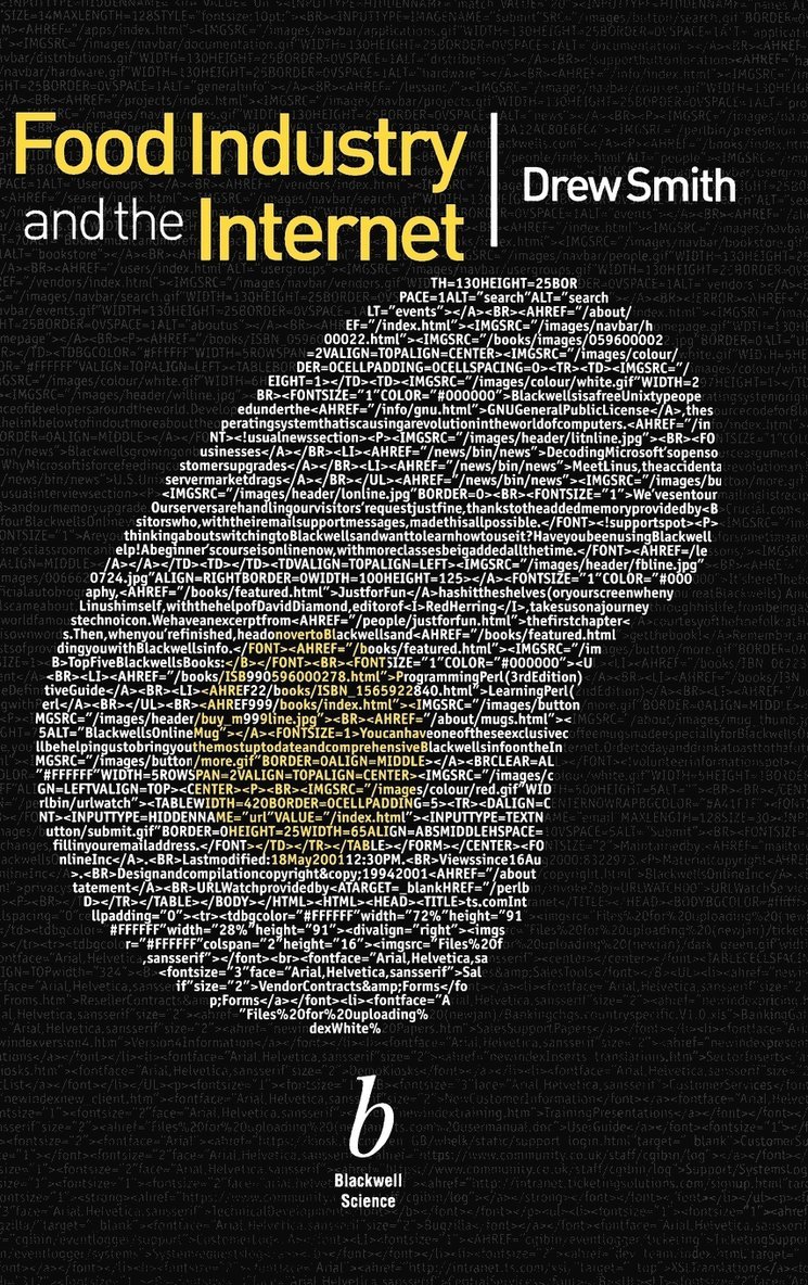 Drew Smith, Smith - Food Industry and the Internet, Inbunden