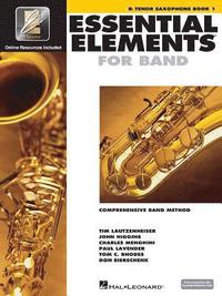 bokomslag Essential Elements for Band - BB Tenor Saxophone Book 1 with Eei (Book/Online Media) [With CDROM and CD (Audio) and DVD]