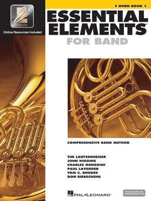 Hal Leonard Corp - Essential Elements for Band - F Horn Book 1 with Eei (Book/Online Media), Häftad