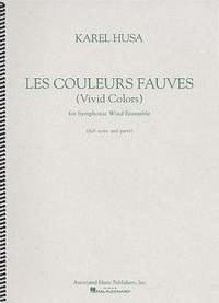 bokomslag Les Couleurs Fauves (Vivid Colors) for Symphonic Wind Ensemble: Full Score and Parts