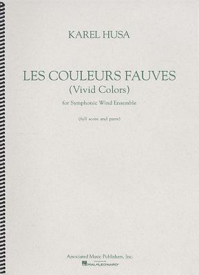 Les Couleurs Fauves (Vivid Colors) for Symphonic Wind Ensemble: Full Score and Parts 1