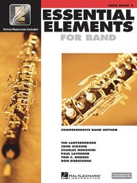 bokomslag Essential Elements for Band Book 2 with Eei Oboe Sheet Music Songbook Hal Leonard Concert Band Method with Online Audio Beginner Music Instruction for