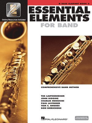 bokomslag Essential Elements for Band BB Bass Clarinet Book 2 Sheet Music and Method Songbook with Eei Online Audio Beginner to Intermediate Concert Band Instruction Hal Leonard Music Book